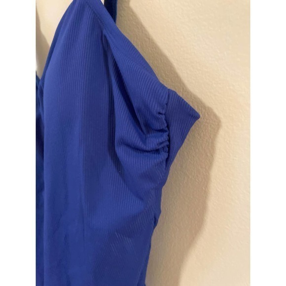Women’s Xhilarstion swimsuit NWT Blue One Piece‎ size 16W - Picture 5 of 10
